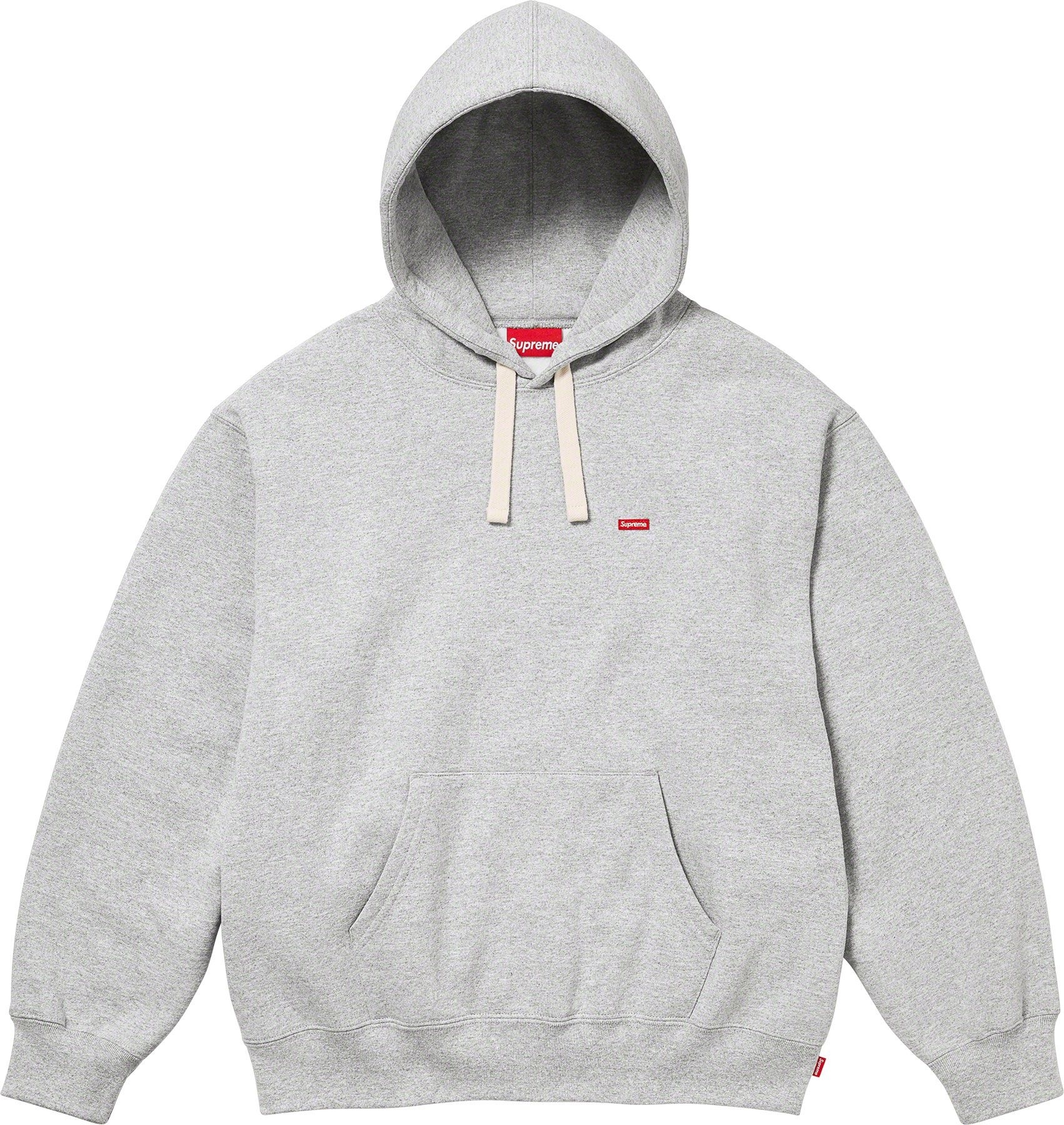 Small Box Drawcord Hooded Sweatshirt view 10